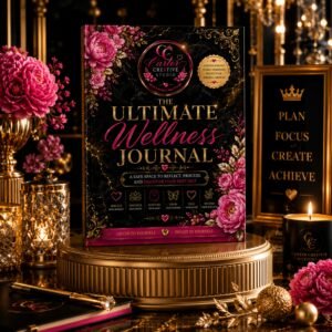 Wellness Journal - The Ultimate Wellness Journal by Carter Cre8tive Studio